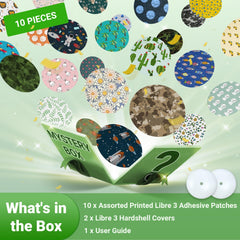 KOVOQ Libre 3 Plus cover guards the sensor during workouts.