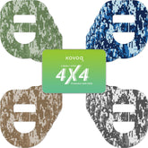 KOVOQ Omnipod5 overpatch camouflage style 1 on skin, durable secure wear during activities