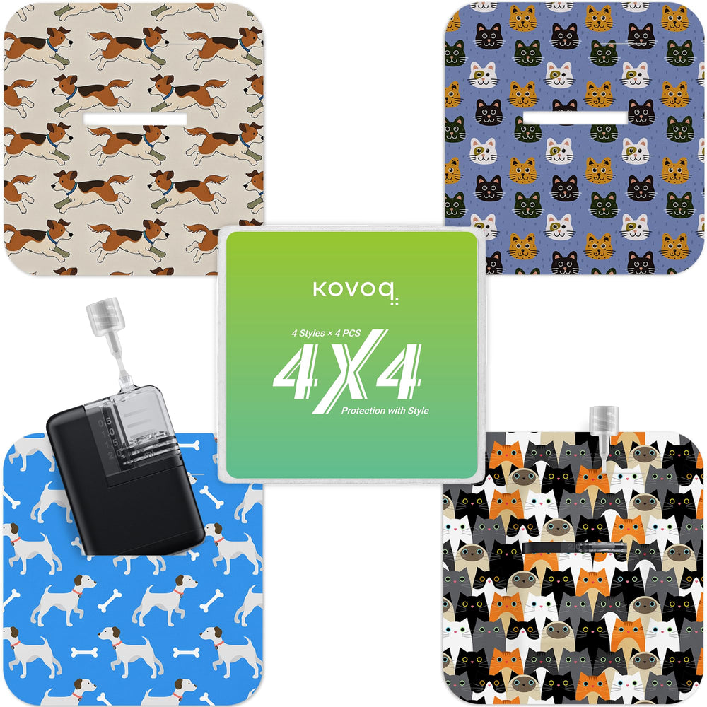 KOVOQ Tandem Mobi adhesive sleeve creates a secure skin pocket for the insulin pump.