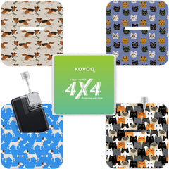 KOVOQ Tandem Mobi adhesive sleeve creates a secure skin pocket for the insulin pump.