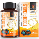Kroppssund Tocotrienols 800mg bottle for daily supplementation.