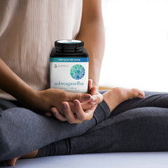KSM66 Ashwagandha capsules shown for daily routine and calm focus