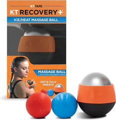 KT Health Ice Therapy Massage Ball demonstrating cold relief for sore muscles after workouts