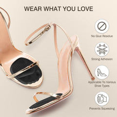 KTSAY forefoot pads with suede surface feel soft and breathable