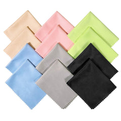 Kukifun microfiber cloth for eyeglasses cleans lenses without scratching.