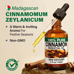 KUKKA Cinnamon Oils room spray idea demonstrates spicy-warm scent in spaces.