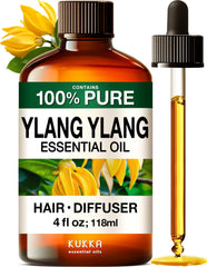 KUKKA Ylang-Ylang diffuser oil image showing calming floral aroma for relaxation.