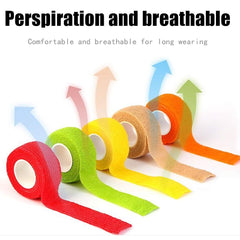 Kuvvfe bandage wrap tears by hand without scissors for quick use