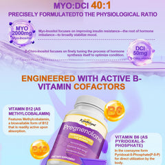 Kynderynl Pregnenolone chewables illustrate a simple daily routine.