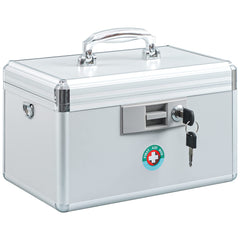 KYODOLED locking key medicine box with secure metal lock