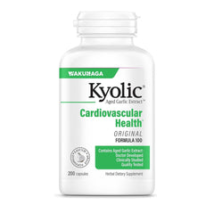 Kyolic Aged Garlic Extract bottle for daily cardiovascular support.