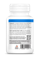Kyolic Blood Sugar Balance ingredients chart with Salacia and Bitter Melon synergy.