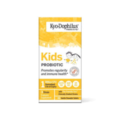 Three-strain Kyolic Kyo-Dophilus Kids blend for digestive and immune support.