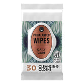 L. pH Balanced Wipes fragrance-free 30ct for gentle daily intimate care