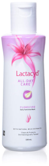 Lactacyd All Day Care wash bottle front for gentle daily cleansing