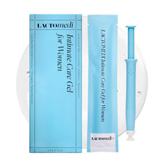 LACTOMEDI Intimate Care Gel box shows discreet packaging for at-home use.