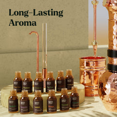 Lagunamoon peppermint oil bottle for refreshing diffuser blends.
