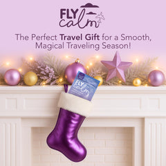 Laki Naturals Fly Calm packaging highlighting easy travel use