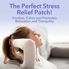 Laki Naturals Relax Patch open pack shows convenient, non-invasive stress support.
