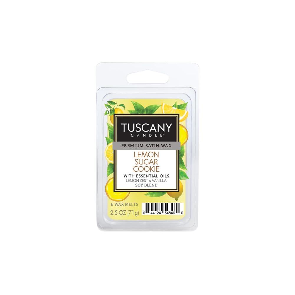 Langley Empire Candle lemon sugar cookie bar cubes ready to melt for room fragrance