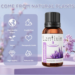 Lantixin lavender oil amber glass bottle preserves fragrance and integrity