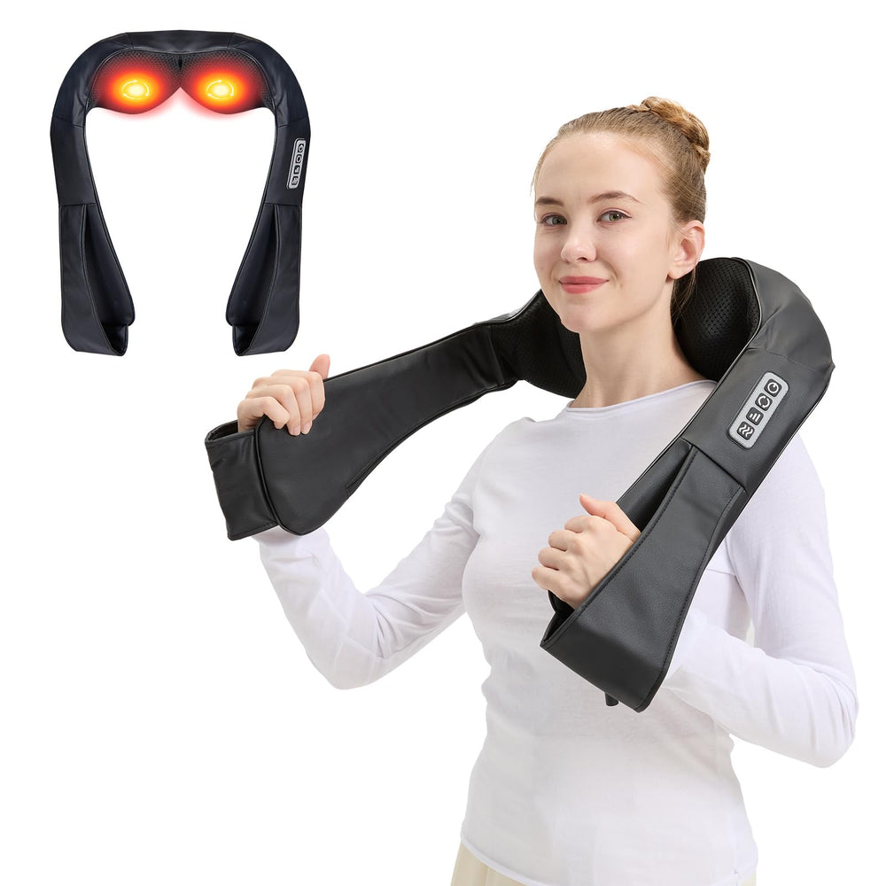 LAOBEN neck-shoulder massager with 3D heads for targeted shoulder relief after a long day