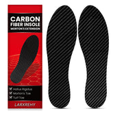 LARXREHY carbon fiber insole top view with slim 1.5mm profile