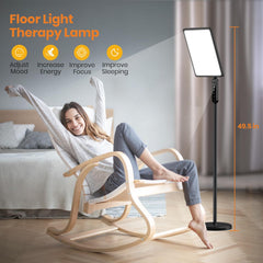 LASTAR light therapy lamp tilt-adjustment helps tune angle for comfortable light exposure.