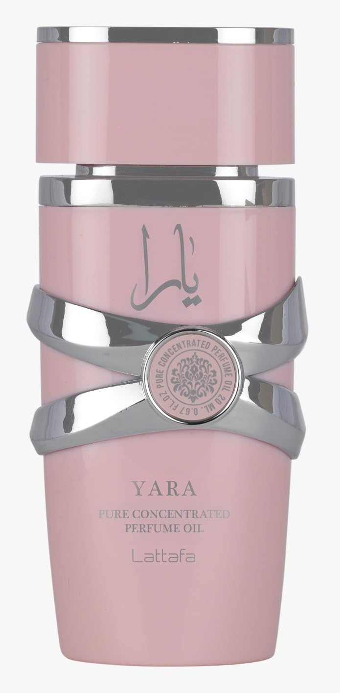 Lattafa Yara bottle-front view signaling everyday elegance and lasting impression.