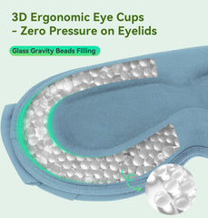 LC-dolida 3D eye cups close-up displaying contoured, pressure-free design