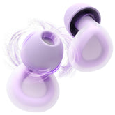 LC-dolida Aura Pro Sleep Earplugs case keeps noise protection portable.