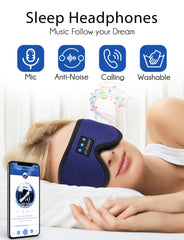 LC-dolida Bluetooth 5.2 sleep mask ready to pair with devices