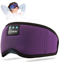 LC-dolida Bluetooth sleep mask case showing portable travel-friendly packaging