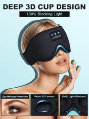 LC-dolida Sleep Headphones side view showing adjustable strap for secure fit during sleep