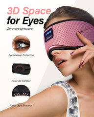 LC-dolida sleep headphones Bluetooth 5.2 for wireless relaxation.