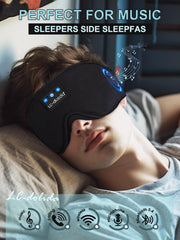 LC-dolida Sleep Headphones inside-ear speakers delivering immersive stereo sound