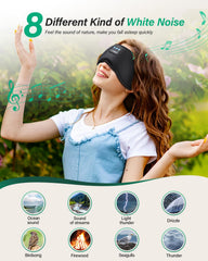 LC-dolida sleep headphones block light for better darkness and focus.