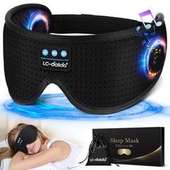 LC-dolida sleep headphones with white noise mask for undisturbed rest.
