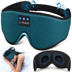 LC-dolida sleep mask with Bluetooth headphones in 3D contour for side sleepers