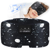 LC-dolida sleep mask with bluetooth-headphones for wireless sleep audio on the go