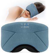 LC-dolida sleep mask with headphones shows Bluetooth 5.4 for wireless music during rest.