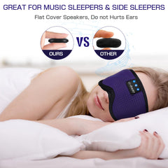 LC-dolida sleep mask nose bridge design blocks light while relaxing