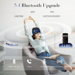 LC-dolida sleep mask nose curve and semi-wrap design for total blackout