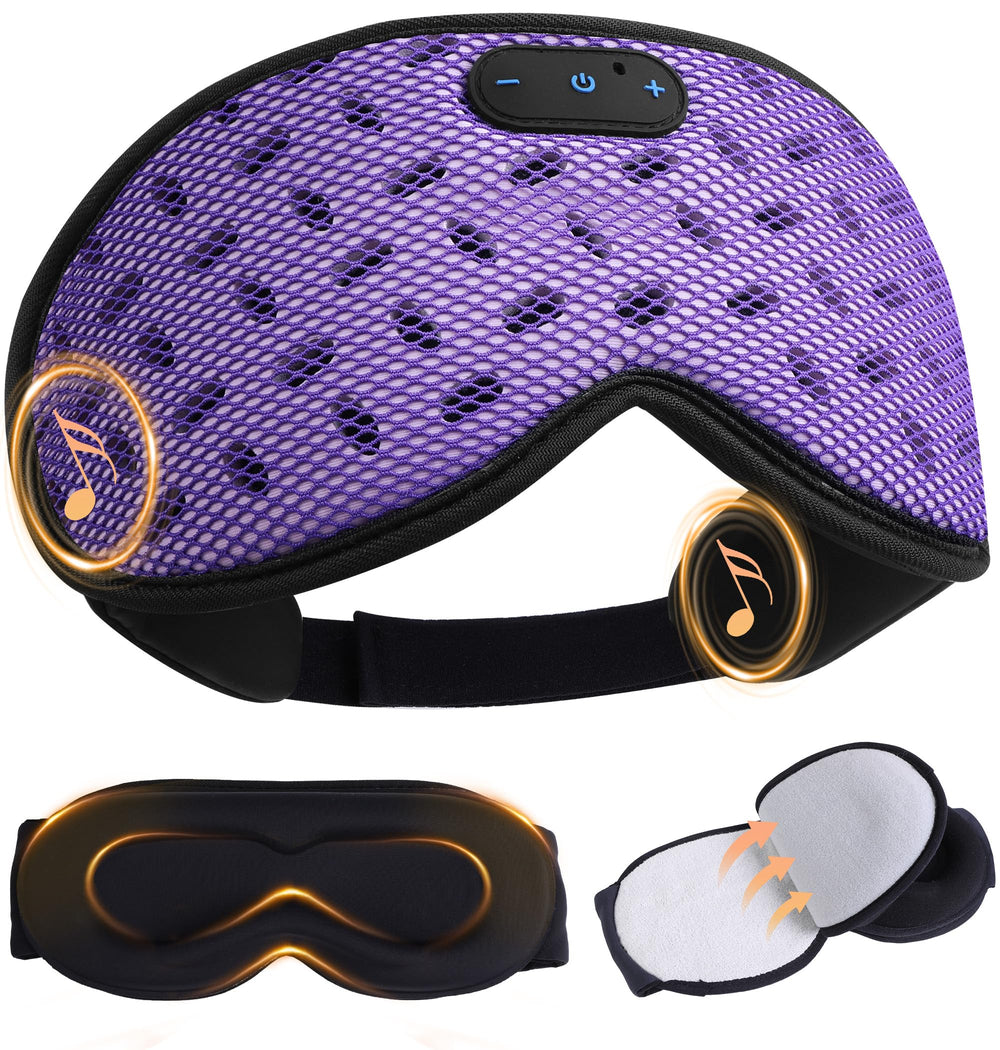 LC-dolida sleep mask headphones with Bluetooth 5.4 for private bedtime audio.