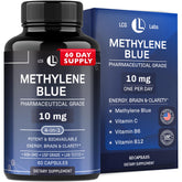 LCG LABS Azul de Metileno cápsulas 10 mg en bote, enfoque diario posible