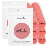 Le Tian Xian GLP-1 Patch on arm for discreet, all-day support