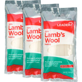 LEADER lambs wool padding between toes offers cushioned comfort and reduced friction.