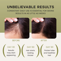 Lebanta Batana Oil dropper on dry hair helps refresh and repair