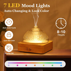 Lecdura diffuser color-lock lets you save a mood-enhancing light.