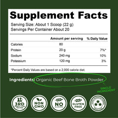 Left Coast Performance label closeup verifies USDA Organic and single-ingredient purity.